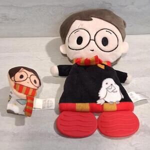 Harry Potter Blanky Teether Feet Wizard in Training And Wrist Rattle
